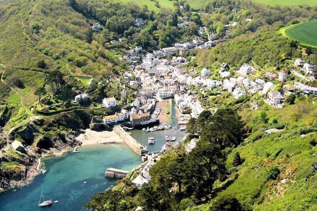 Bijou Coastal Apartment In Polperro With Onsite Parking Exteriér fotografie